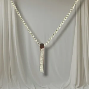 Ayatul Kursi Bar Pendent ( Silver )