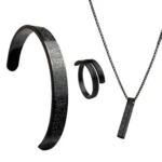 Ayatul Kursi Bar Set (Black)