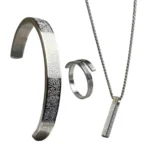 Ayatul Kursi Bar Set (Silver)
