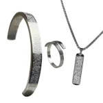 Ayatul Kursi Flat Set (Silver)