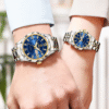 BINBOND Couple Watch (Blue) - Image 2
