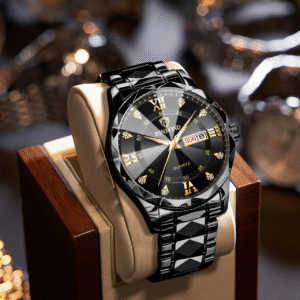 BINBOND Men’s Watch (Black)