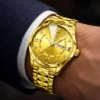 BINBOND Men’s Watch (Golden) - Image 2