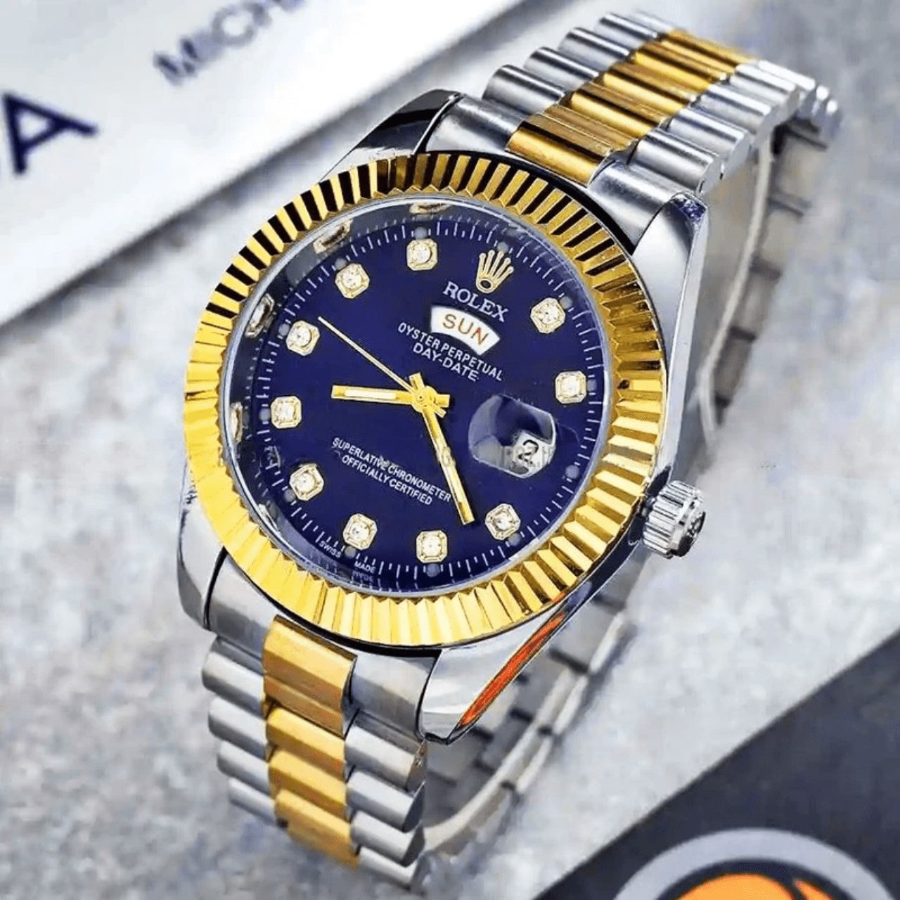 Rolex Oyster Perpetual Datejust (Royal Blue) - Image 2