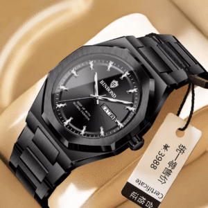 BINBOND & Premium Men's Watch (Black)